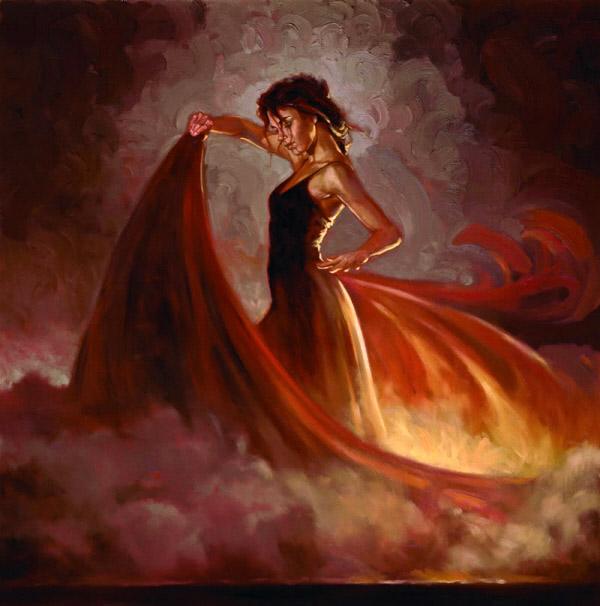 Flamenco Dancer Crescendo II